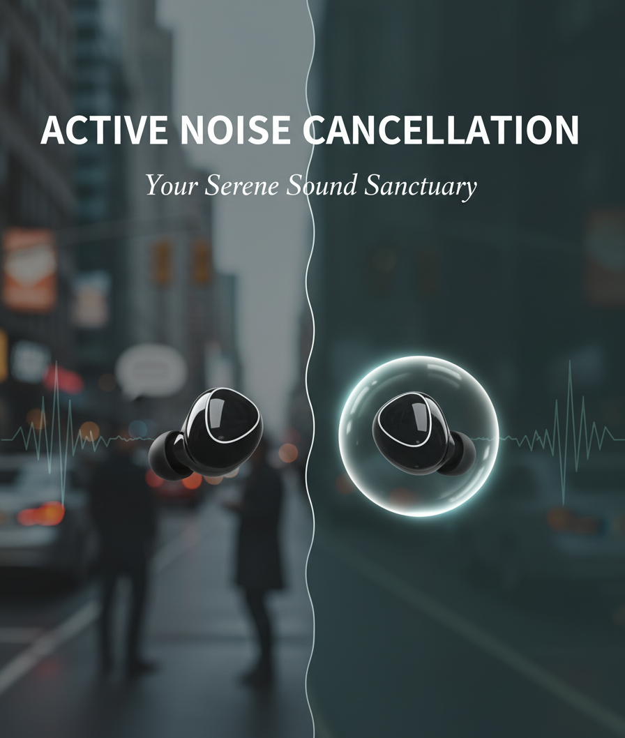 M10 TWS Wireless Earphone Touch Bluetooth Earplugs in The Ear Stereo Sport Headsets Noise Reduction Headphones with Digital Display Black